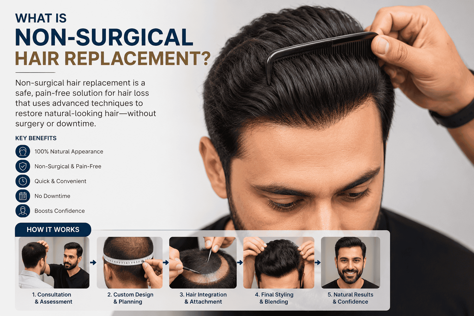 What Is Non-Surgical Hair Replacement