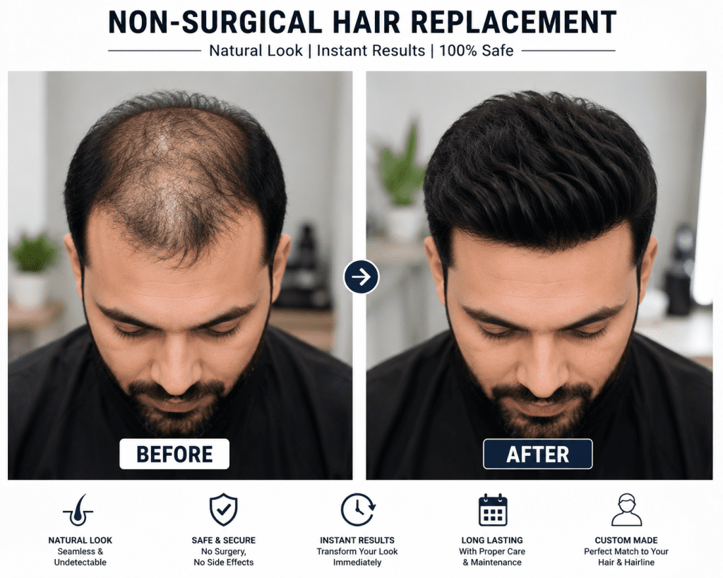 Is Non Surgical Hair Replacement Safe
