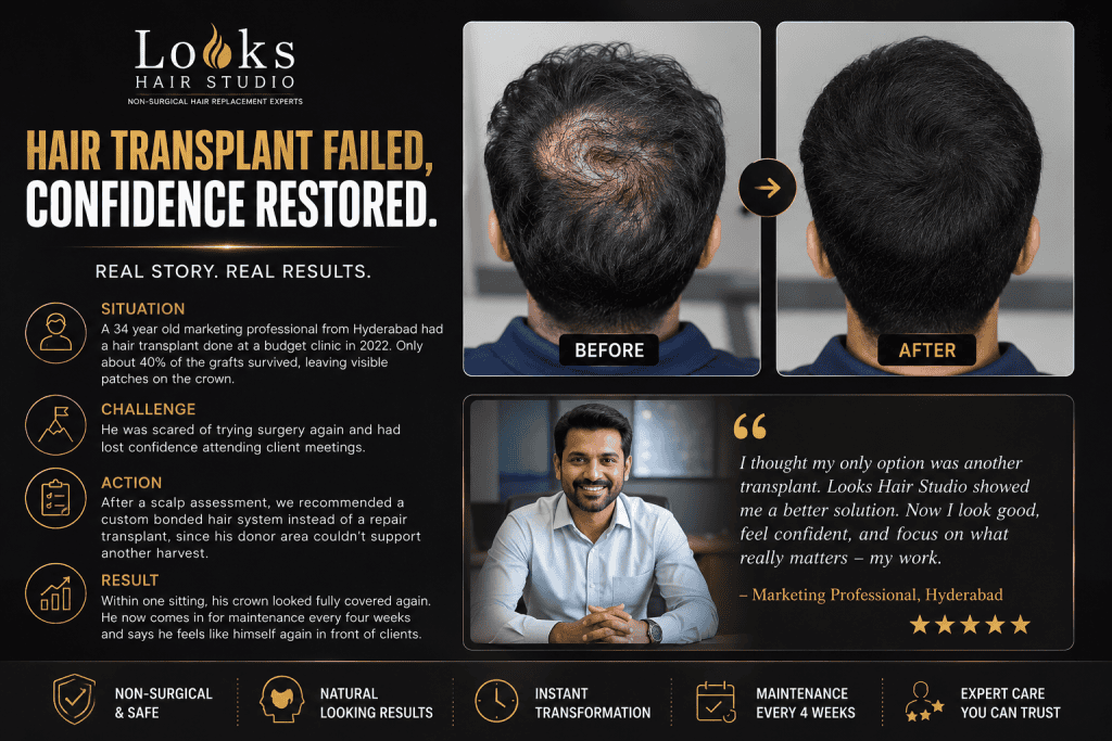 Failed Hair Transplant