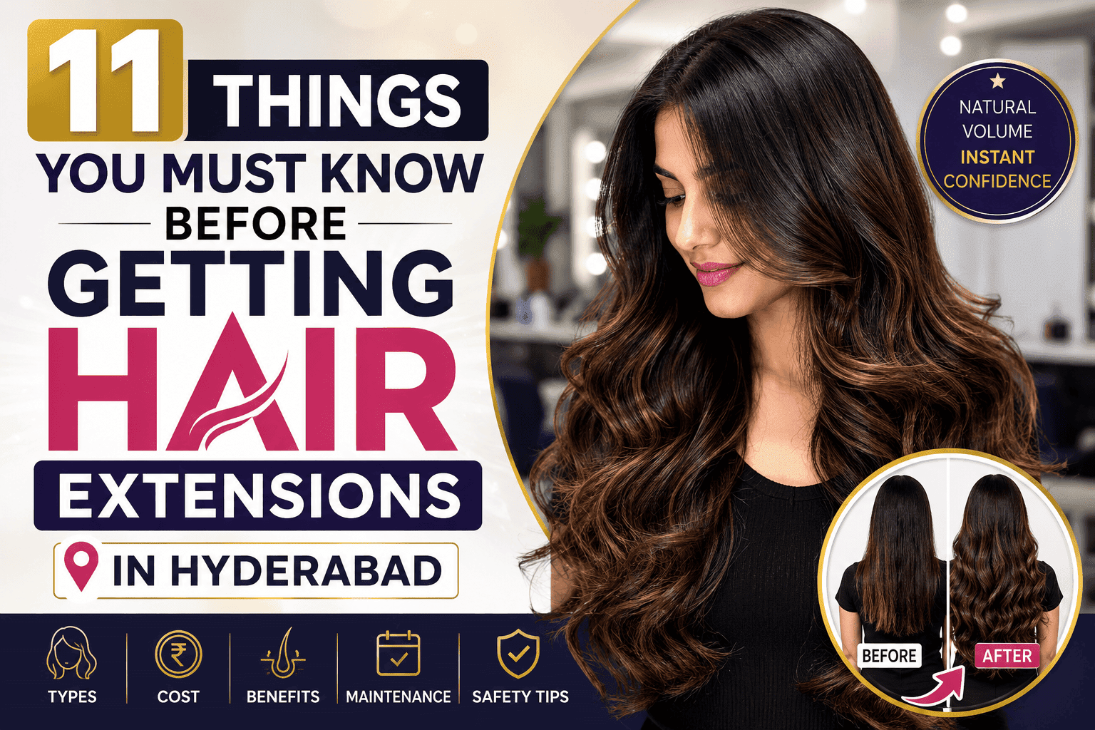 hair extensions in Hyderabad for women