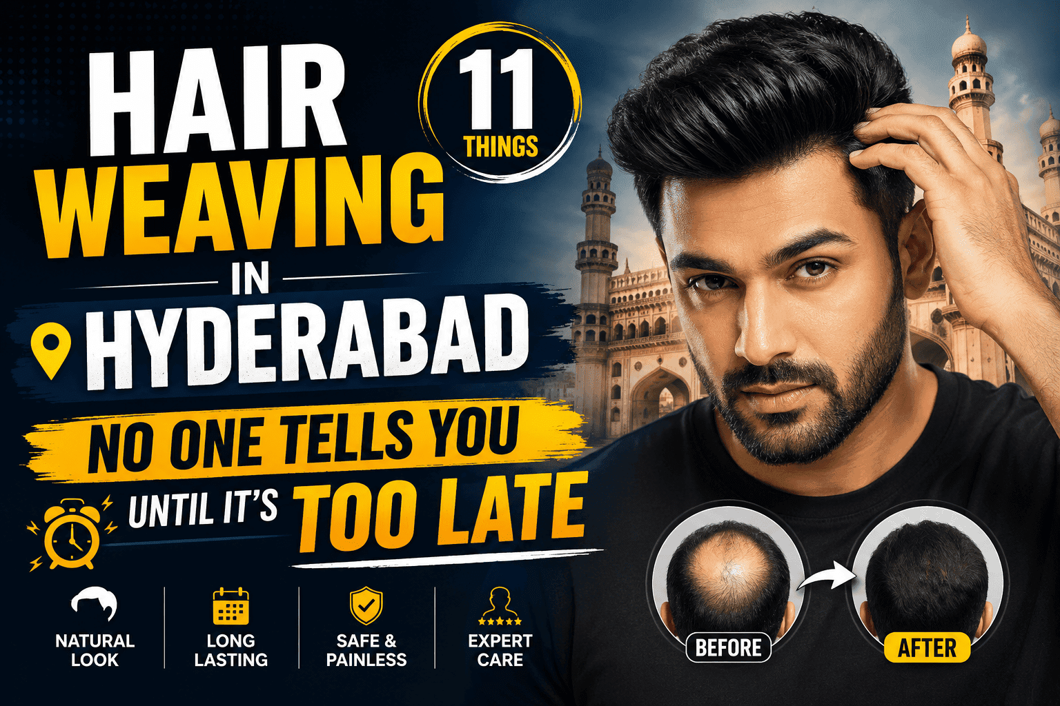 hair weaving in Hyderabad